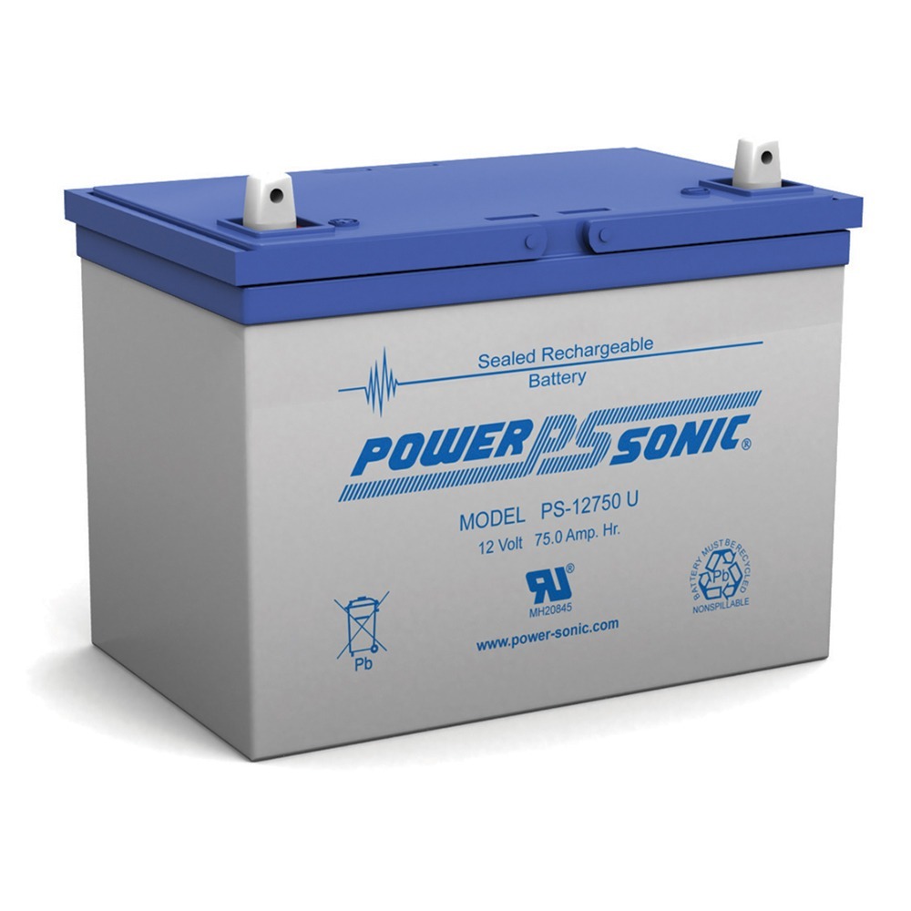 Power-Sonic / 12V 75Ah Mobility Scooter Battery UB12750 For Braun T1100 / PS-12750EBALT3