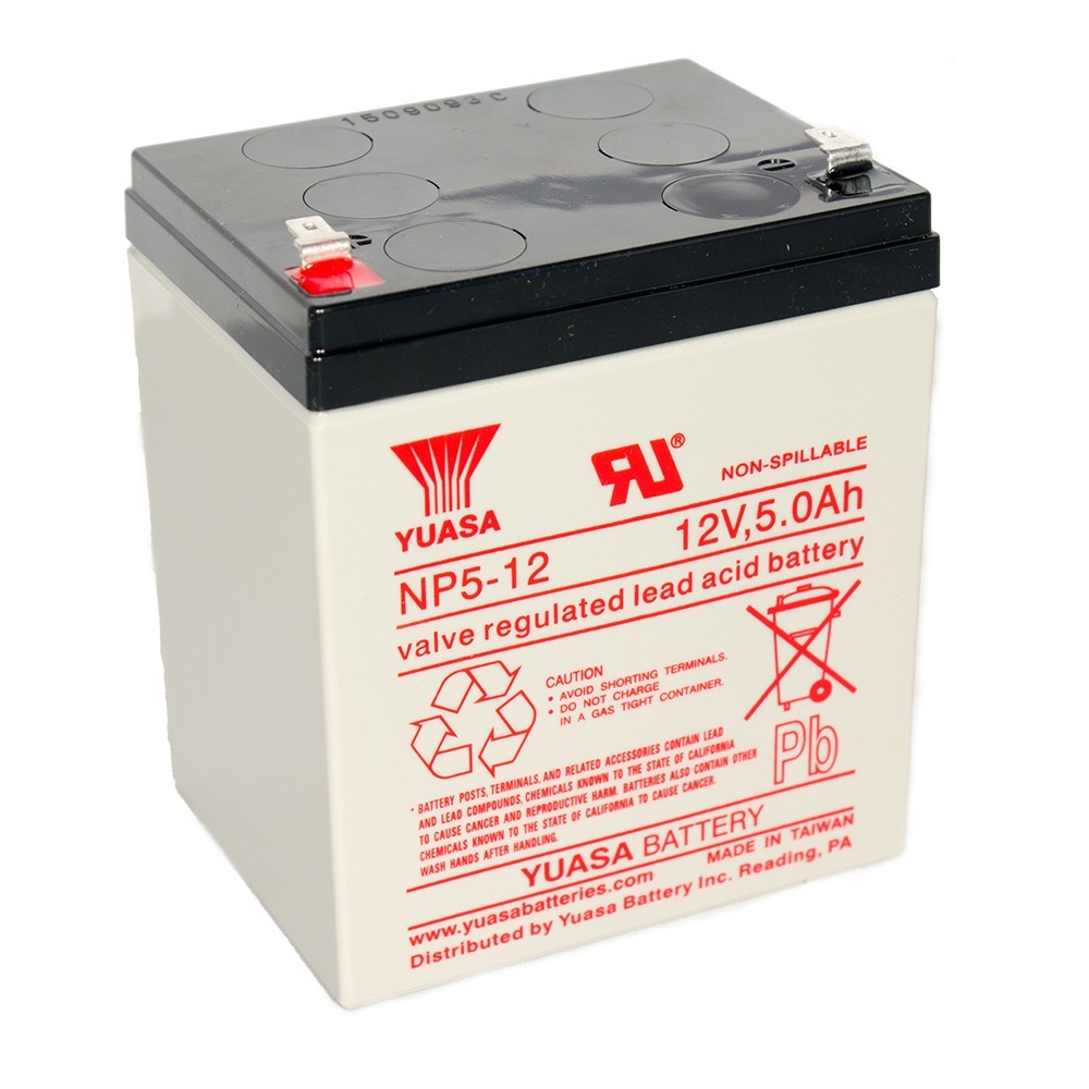 12V 5AH Securitron DT7 Home Alarm Battery