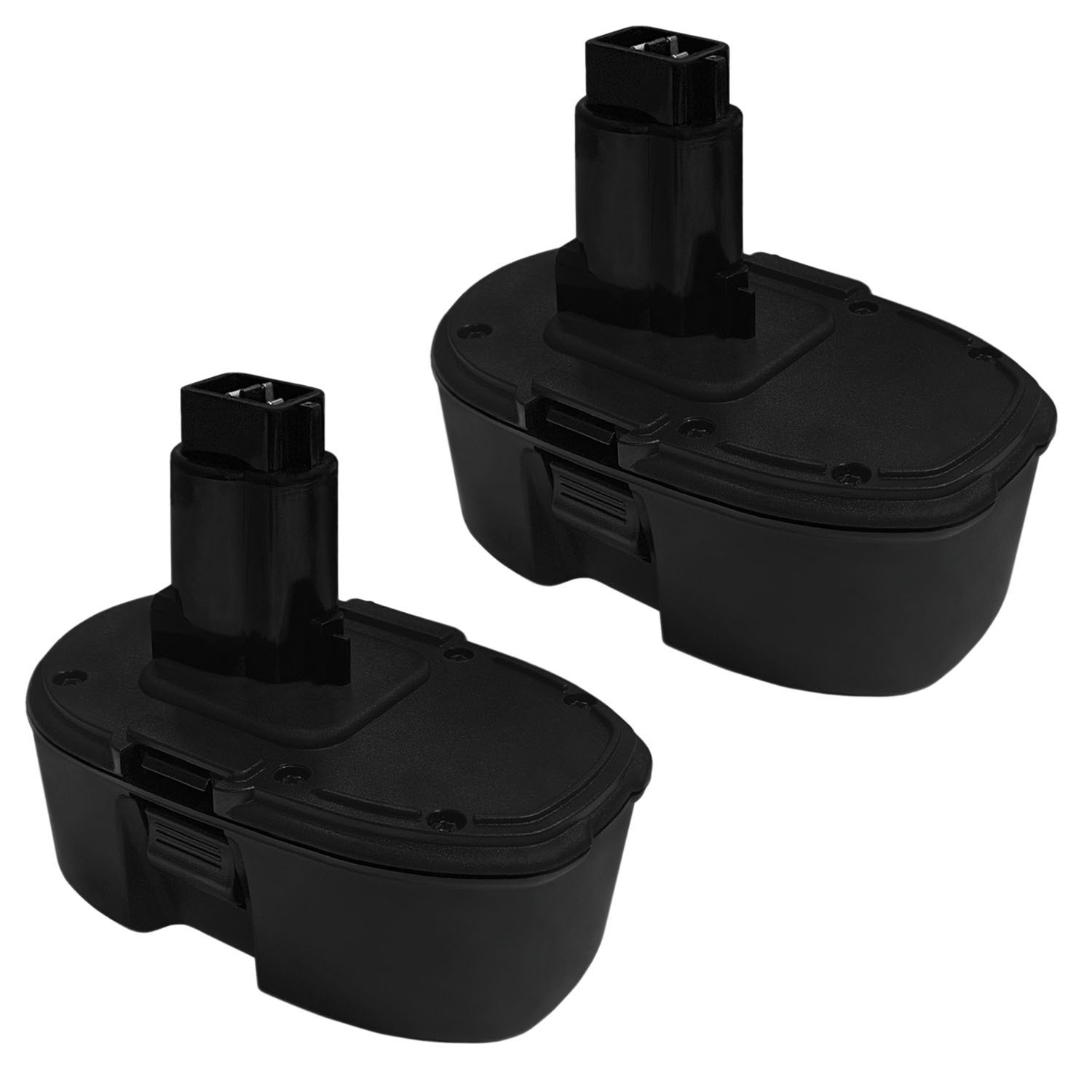18V Ni-CD Replacement Battery for Dewalt DC550KA DC608B DC608K - 2 Pack