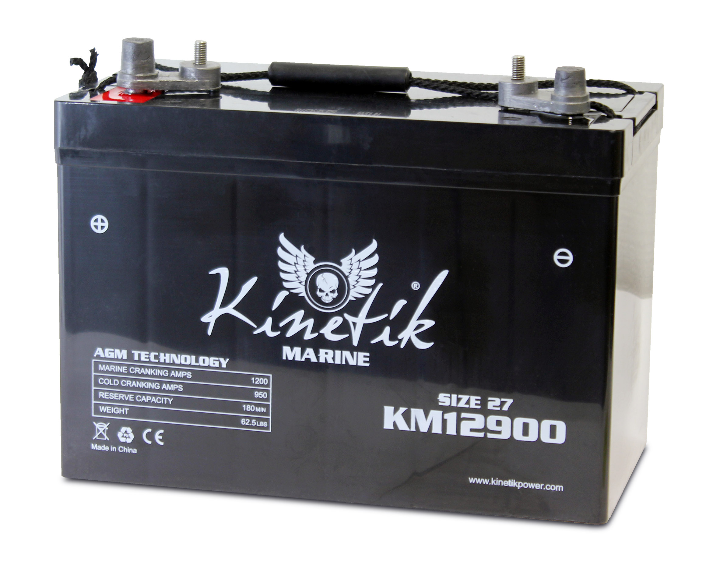 12v 90ah Group 27 Battery for Wilderness 14 Pontoon Boat