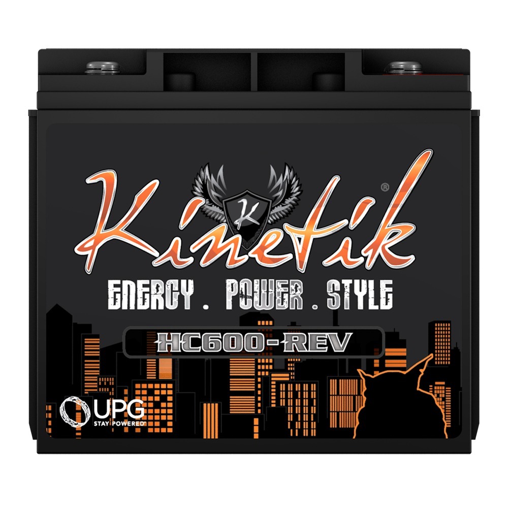 HC600REV 600 Watt 12V High Current AGM Car Audio Power Cell Battery