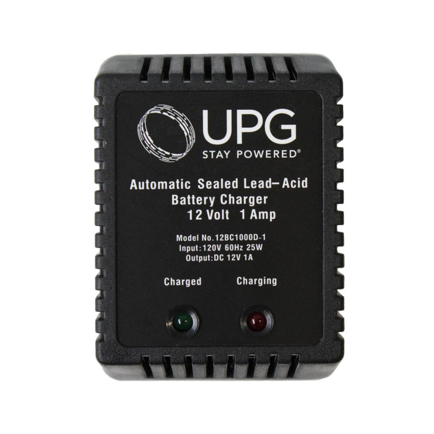 UPG UB12120 12V 12AH Sealed Lead Acid Battery (SLA) .187 + 12 Volt 1